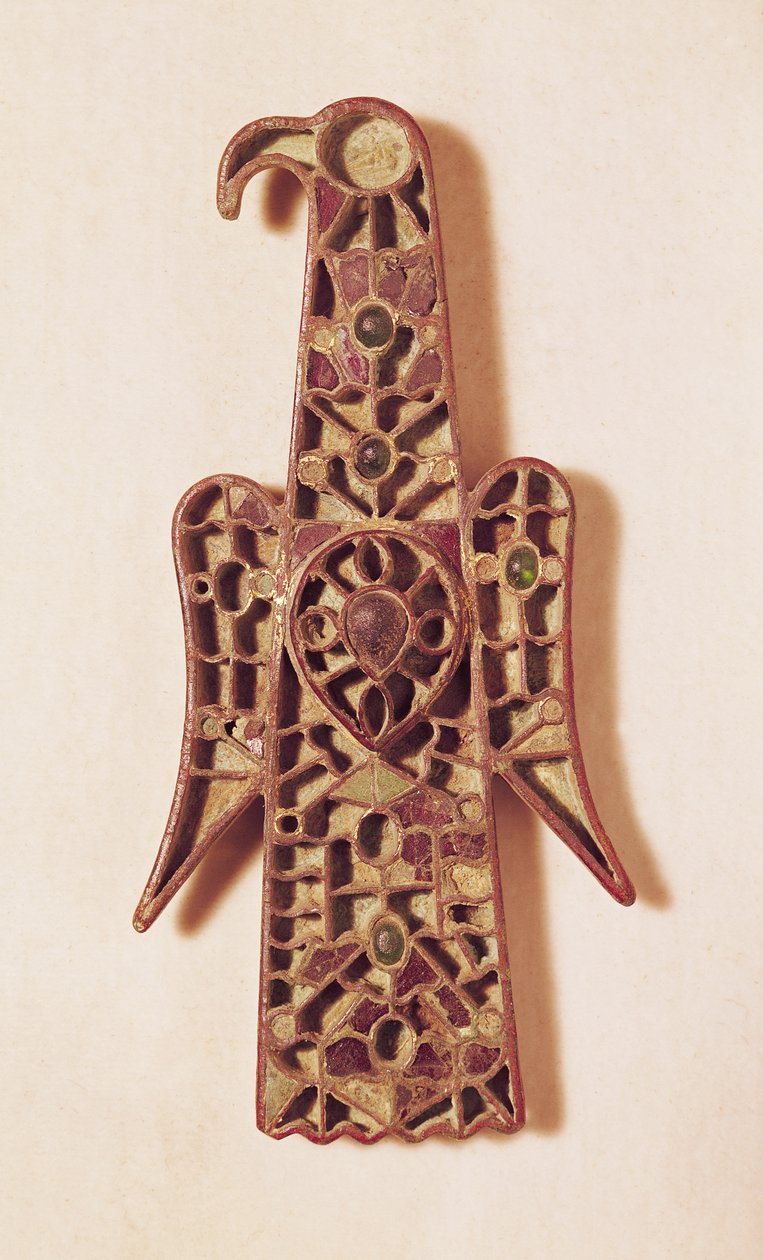 鹰形胸针（金属和珐琅） 作者 Merovingian