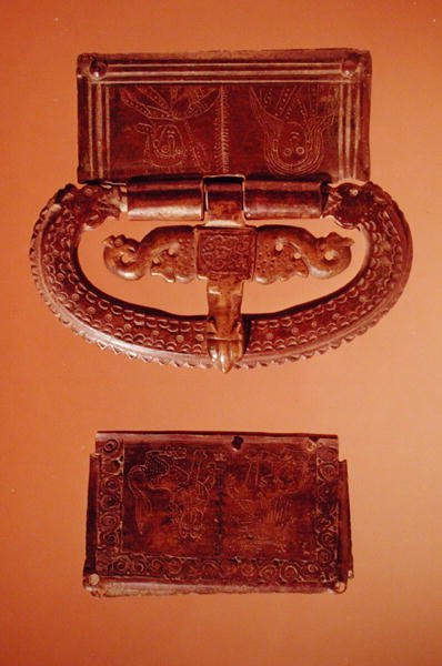 皮带扣，来自Landifay（Aisne）（古铜色） 作者 Merovingian Merovingian
