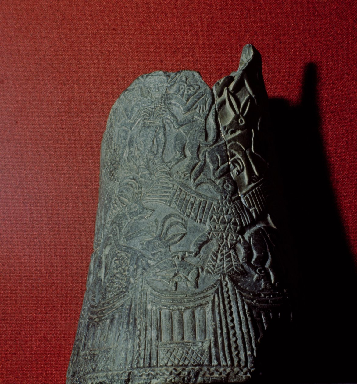 花瓶，来自Uruk（现为伊拉克Warka）公元前3000年 作者 美索不达米亚