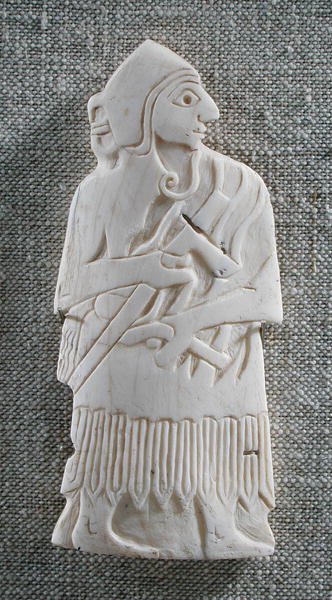 战士首席，马里; C。公元前2500年（壳）（另见326736） 作者 美索不达米亚