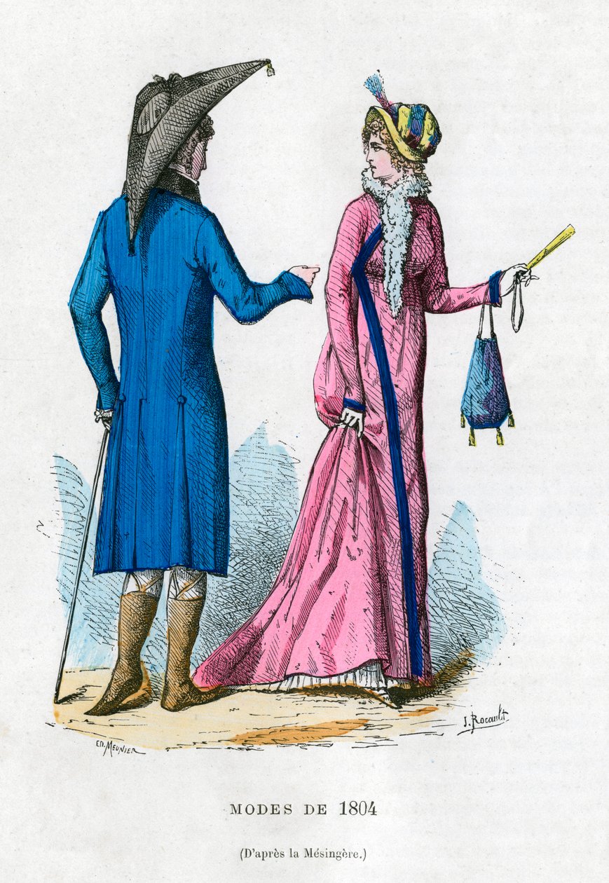 1804年时尚1882-1884年。 作者 穆尼耶
