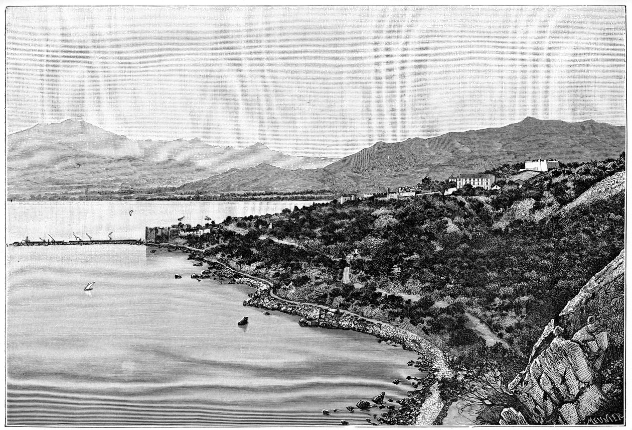 斯道拉湾景观，c1890 作者 穆尼耶