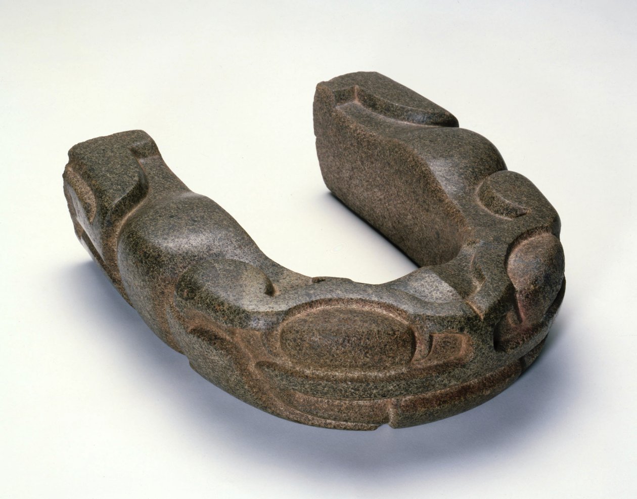 礼仪用球Game，约250-900年（迪奥（Diorite）） 作者 墨西哥学校