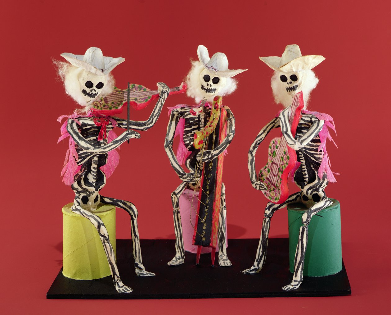 死亡之日：来自瓦哈卡的墨西哥流浪乐队（papier mache） 作者 墨西哥学校