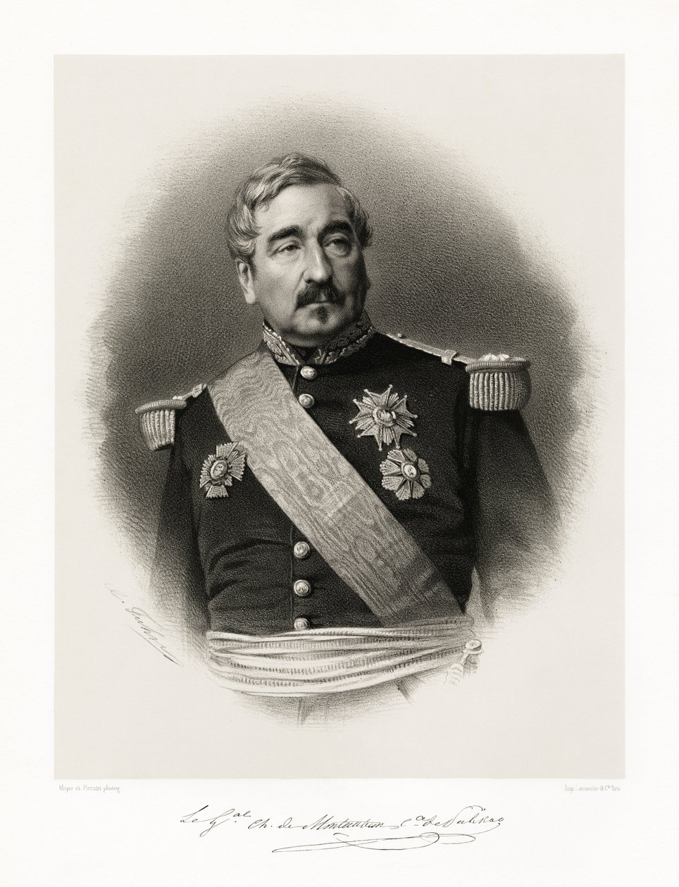Charles，Cousin de Montauban，Palikao伯爵，1865-66 作者 迈尔和皮尔森