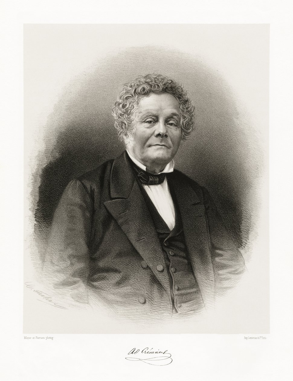 IsaacAdolpheCrémieux，1865-66 作者 迈尔和皮尔森
