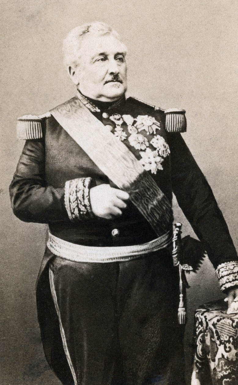 Marechal Count Vaillant (1790-1872) 的肖像，由 Mayer 和 Pierson 拍摄 作者 迈尔和皮尔森