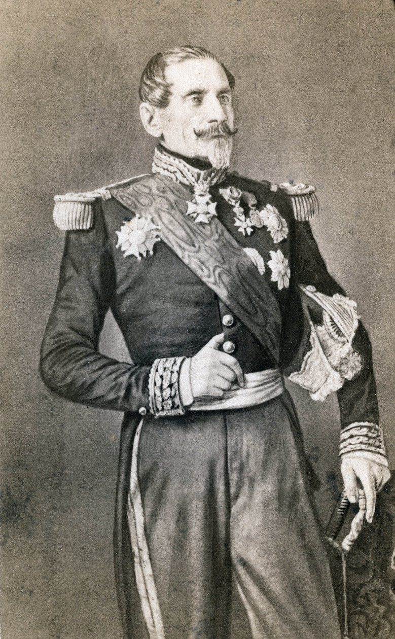 阿尔芒元帅的肖像 Jacques Leroy de Saint-Arnaud (Saint Arnaud 作者 迈尔和皮尔森