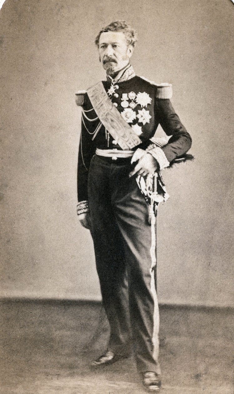 元帅尼尔 (1802-1869) 的肖像由 Mayer 和 Pierson 拍摄 作者 迈尔和皮尔森