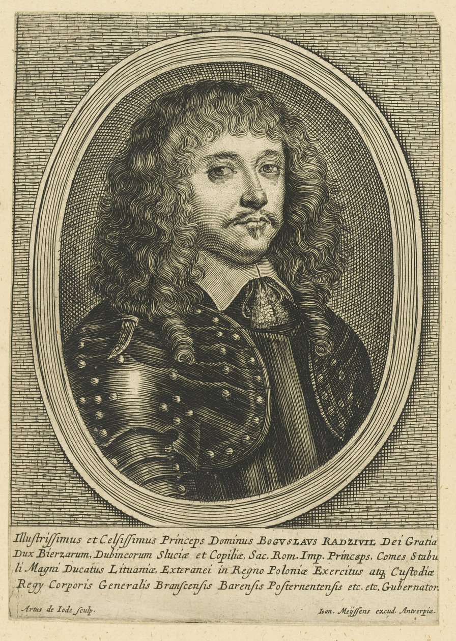 Boguslaw Radziwill肖像1620-1669，c。 1650。 作者 梅森斯