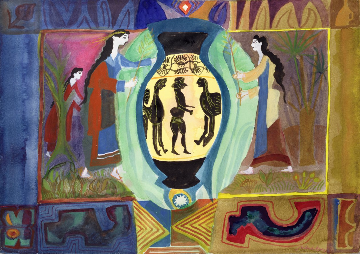 Grecian Ceremonial，来自希腊体验系列（wc） 作者 迈克尔·蔡斯