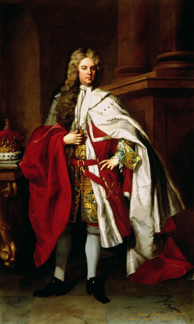 James Brydges（1673-1744）Chandos第一公爵 作者 迈克尔·达尔