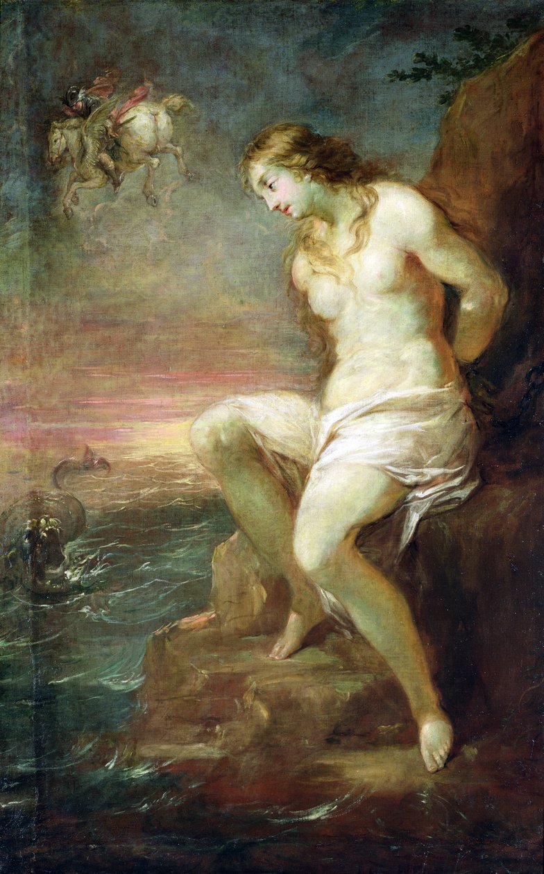 Perseus Rescuing Andromeda，c.1695 作者 迈克尔·利奥波德·威尔曼