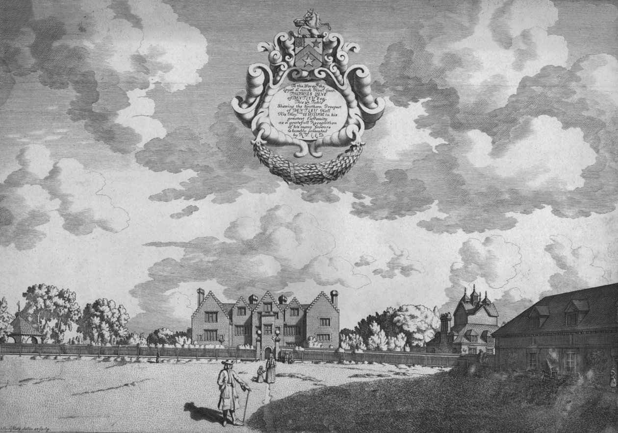 本特利音乐厅南方展望，c1686。 作者 迈克尔·伯格斯