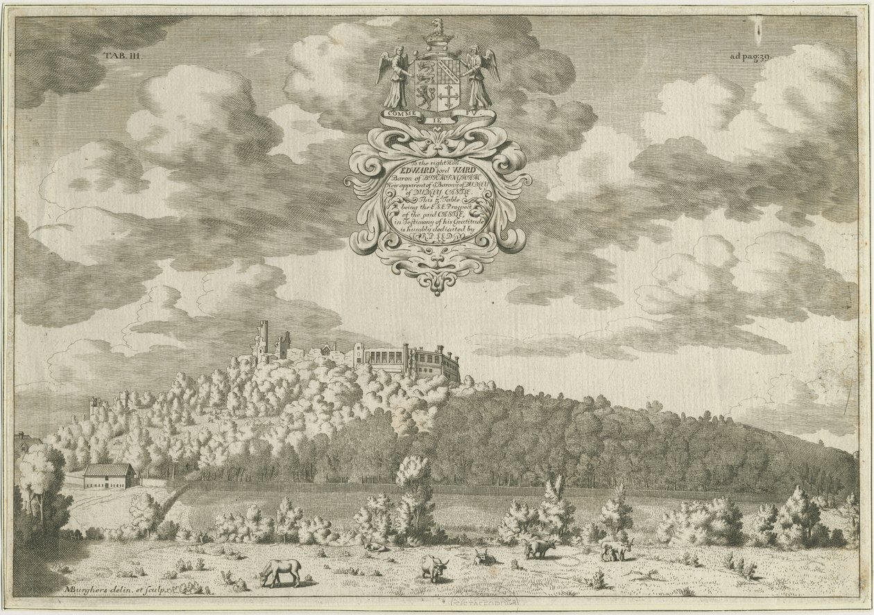 杜德利城堡：铜版画，nd [1653-1686] (印刷品) 作者 迈克尔·伯格斯