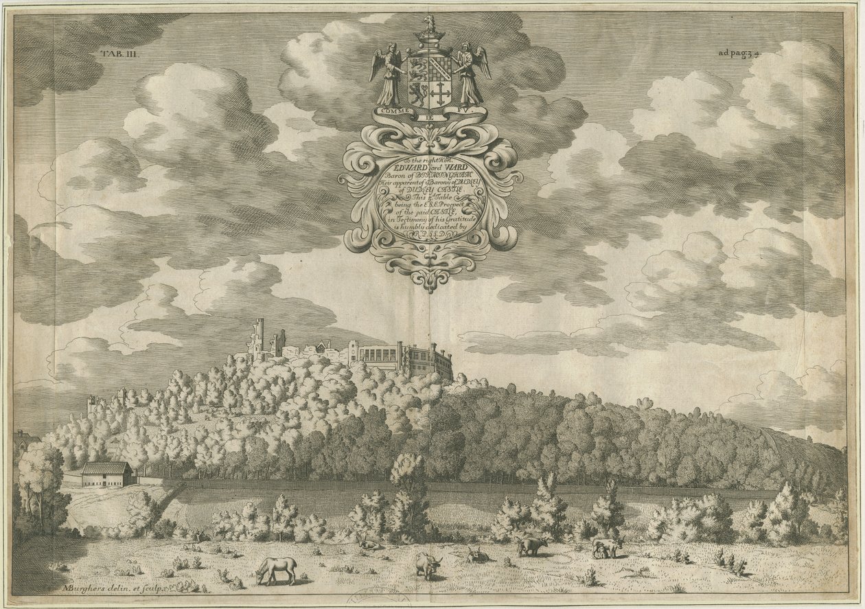 达德利城堡：铜版画，编号[1653-1686] 作者 迈克尔·伯格斯