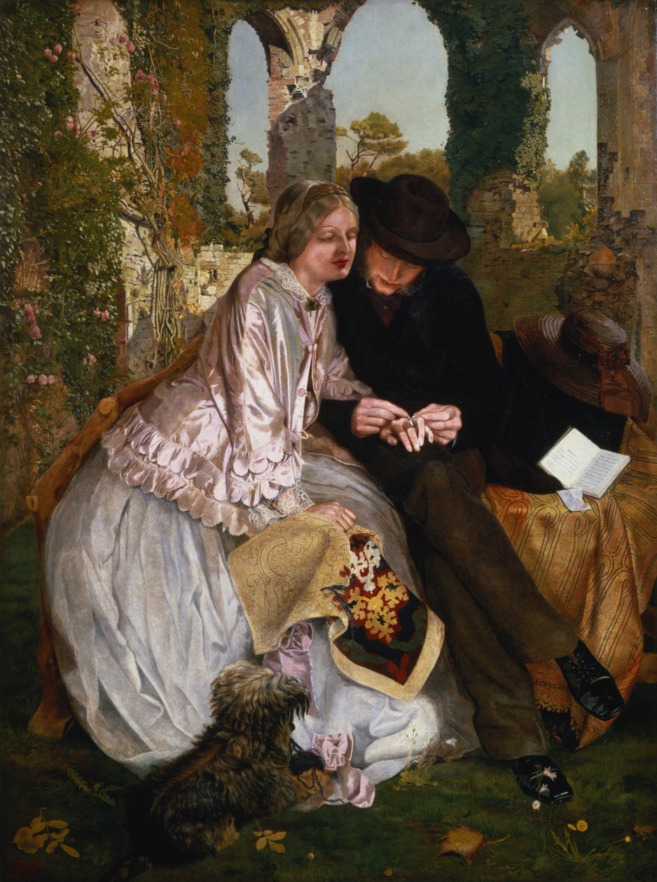 1855年结婚戒指的尺寸 作者 迈克尔·弗雷德里克·哈利迪（Michael Frederick Halliday）