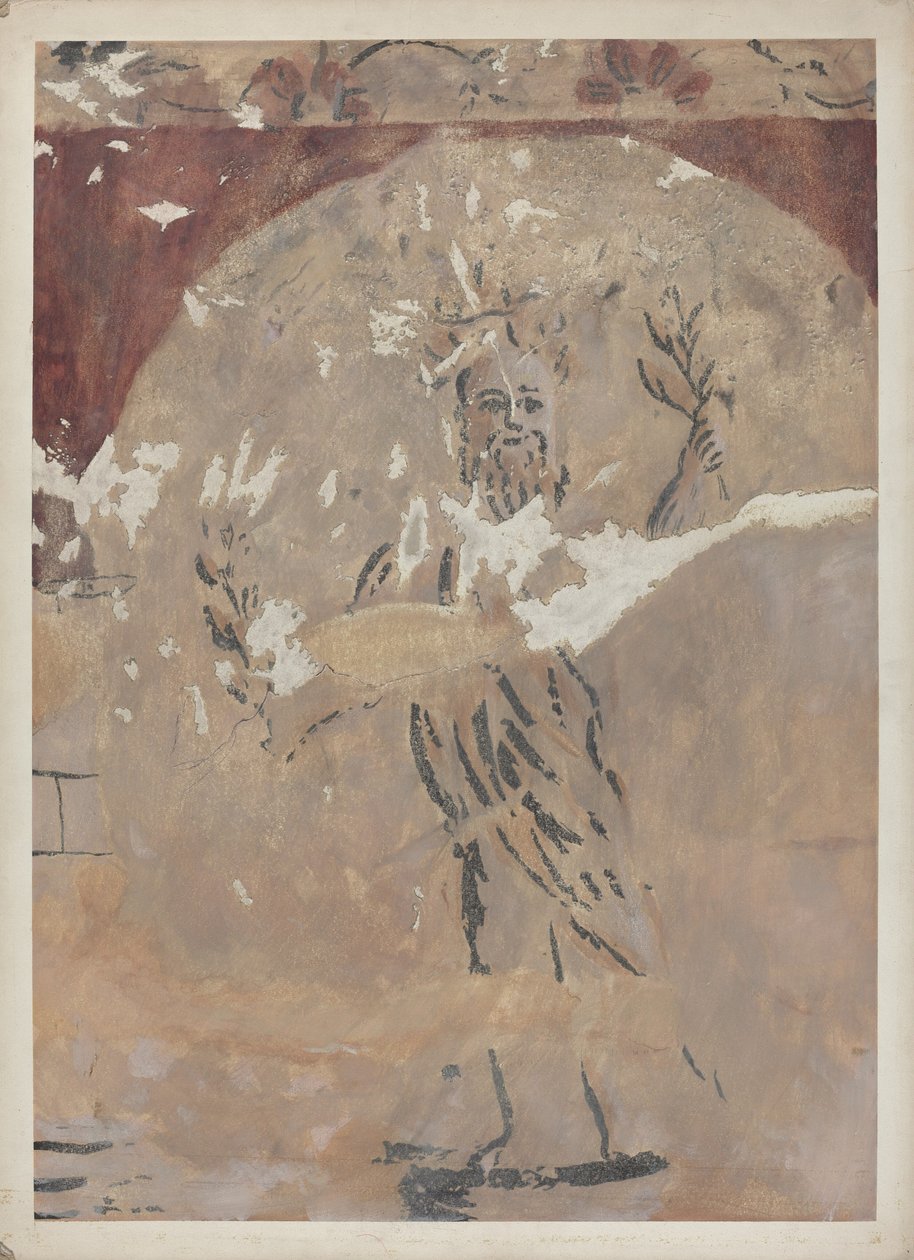 墙面装饰，1940年。 作者 迈克尔·劳雷塔诺