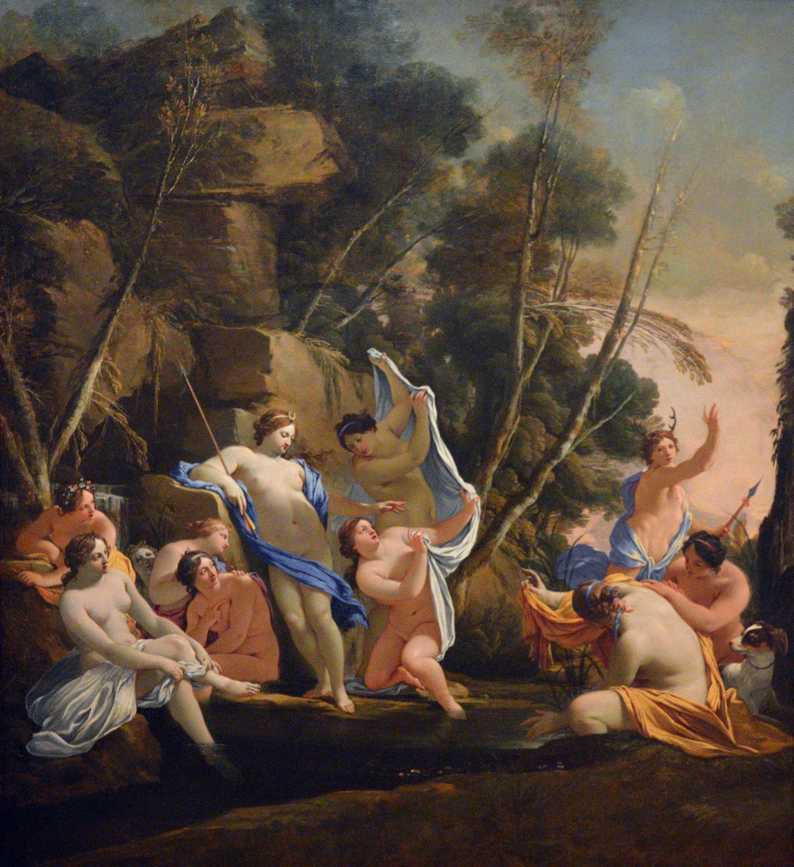 Diane和Actaeon 作者 米歇尔·多里尼（Michel Dorigny）