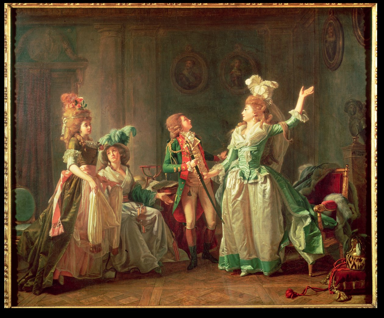 龙骑兵卫队的离境，1774-1819 作者 米歇尔·加尼尔