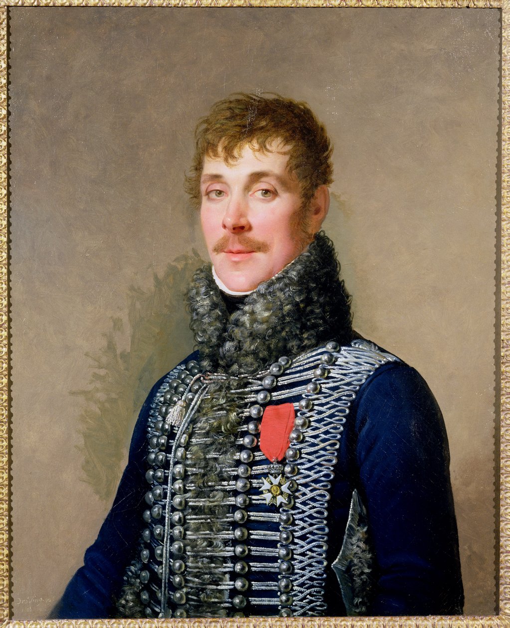 Eugene de Beauharnais（1781-1824）1805年的肖像 作者 米歇尔·马丁·德罗林