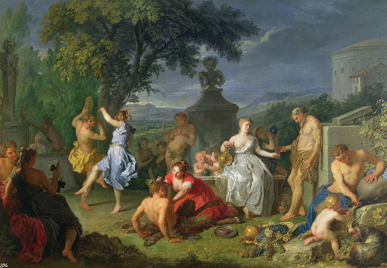 Bacchanal，1719 作者 米歇尔·安格·胡阿斯
