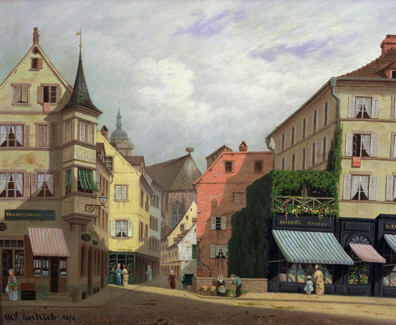 Maison Mathieu，Grand-Rue，Colmar，1876 作者 米歇尔·赫特里希