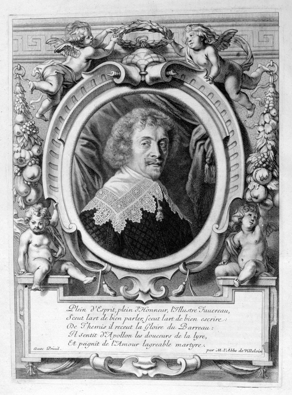 Favereau先生，1655。 作者 米歇尔·德·马洛雷斯
