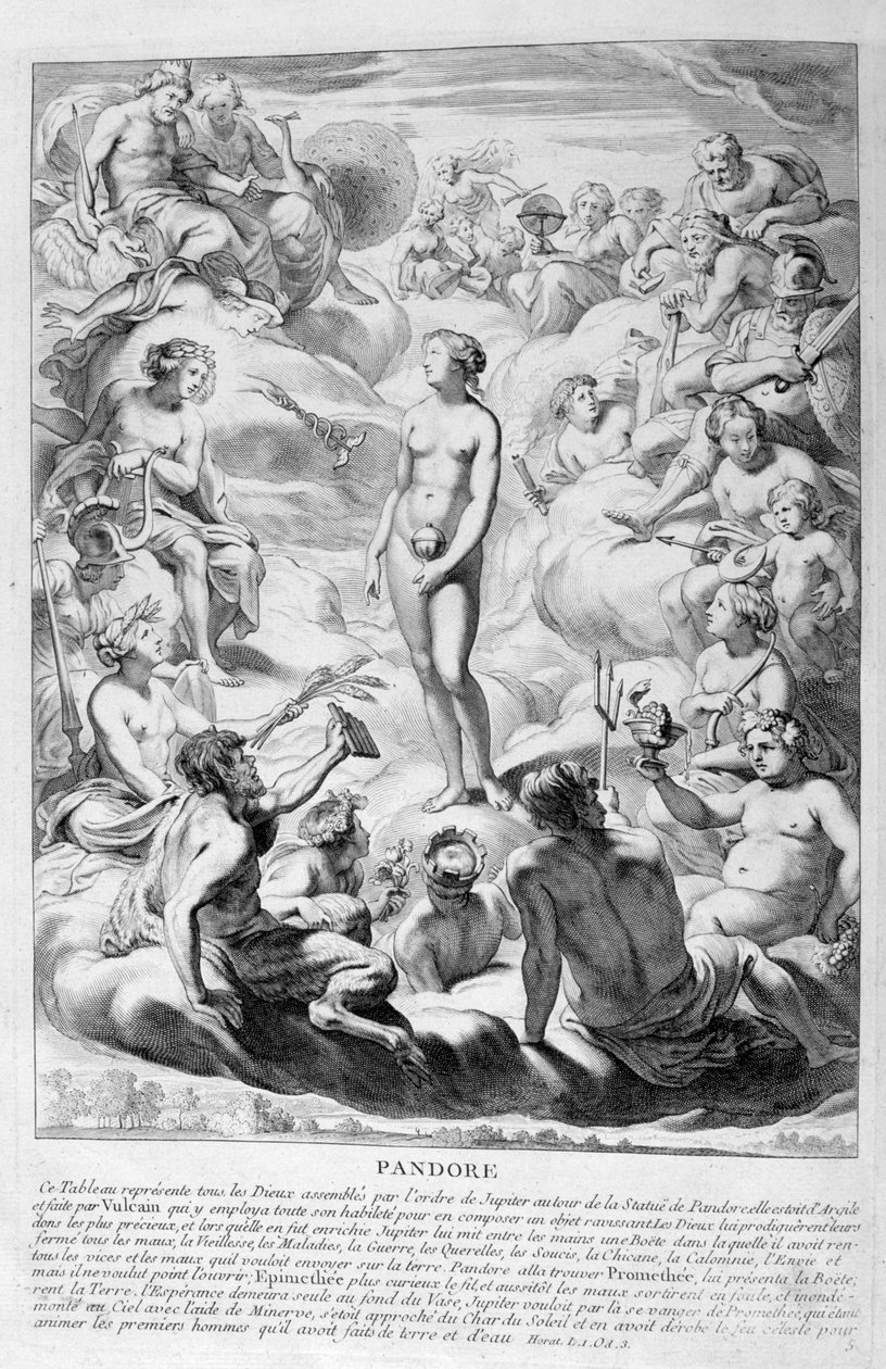 Pandoras Box，1655年 作者 米歇尔·德·马洛雷斯