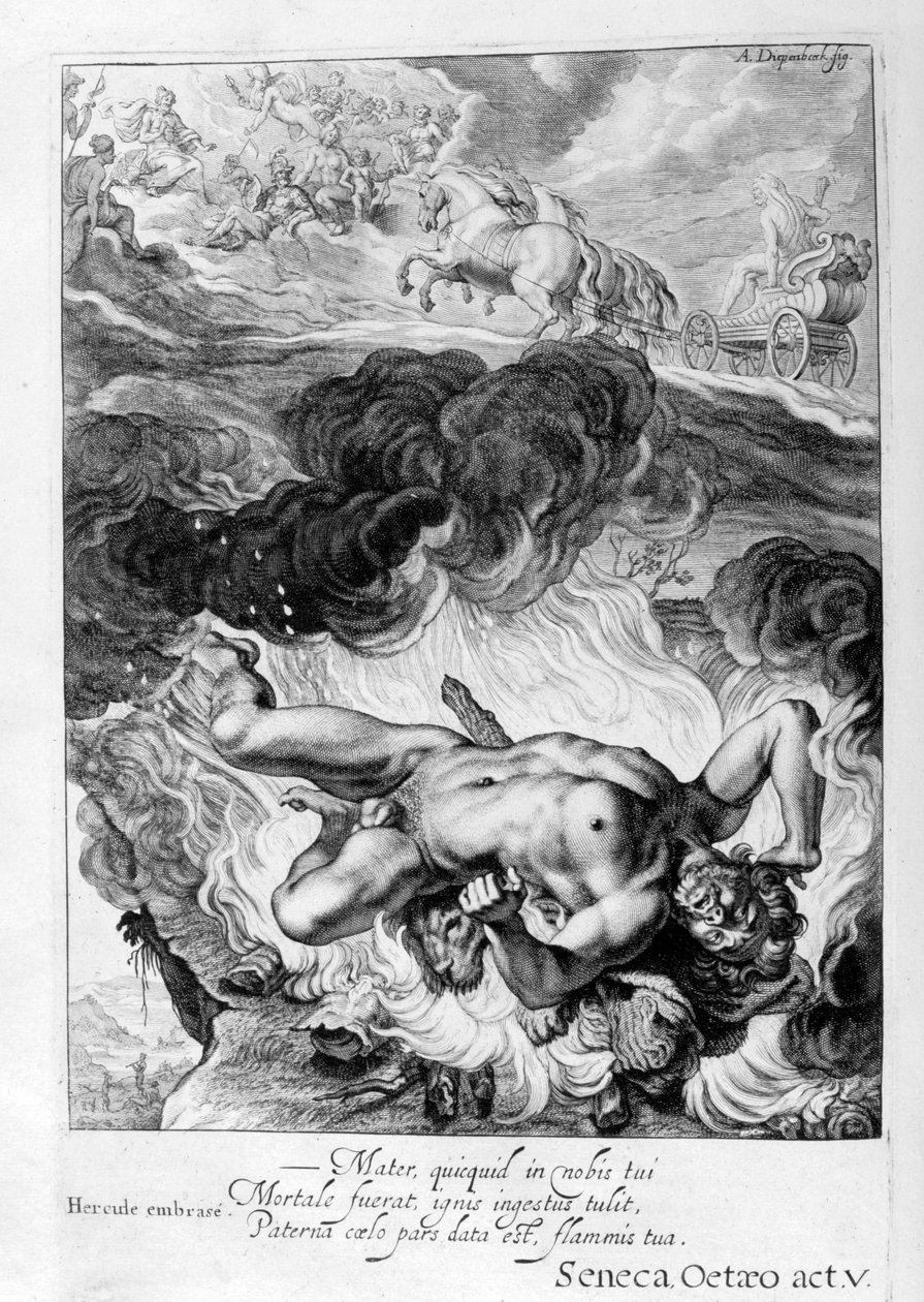 大力神之死，1655年 作者 米歇尔·德·马洛雷斯