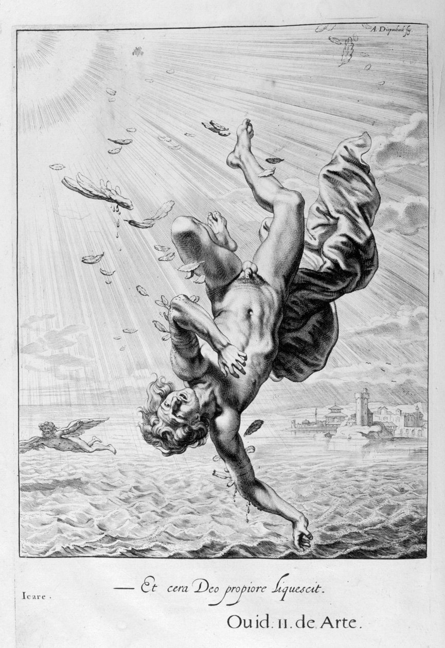 伊卡洛斯陷落，1655年 作者 米歇尔·德·马洛雷斯
