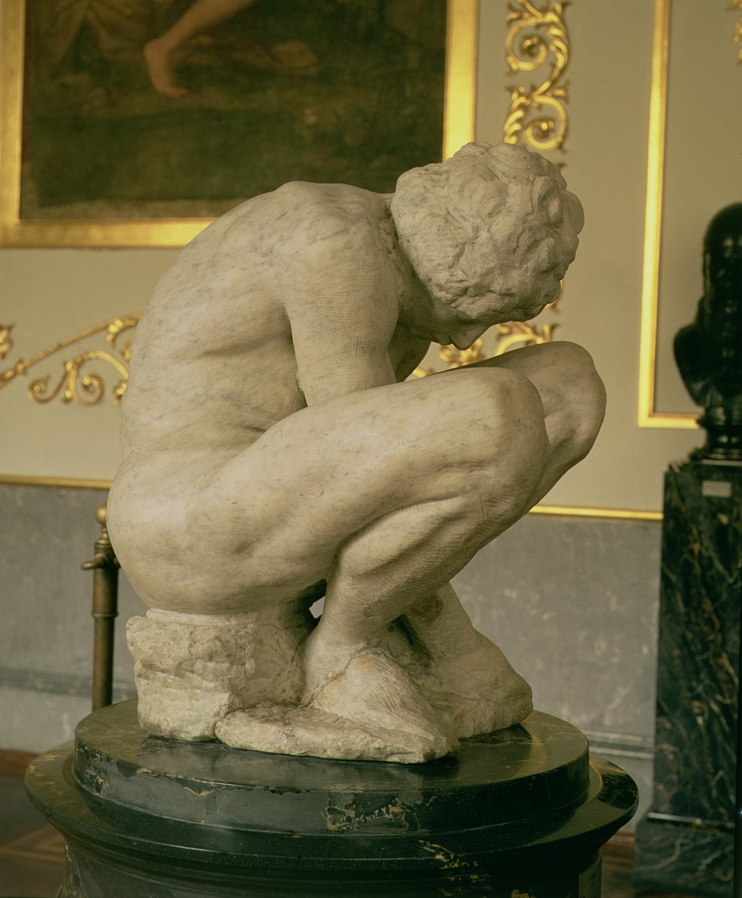 卧虎藏龙，1530-34（大理石）（另见226974） 作者 米开朗基罗（Michelangelo Buonarroti）