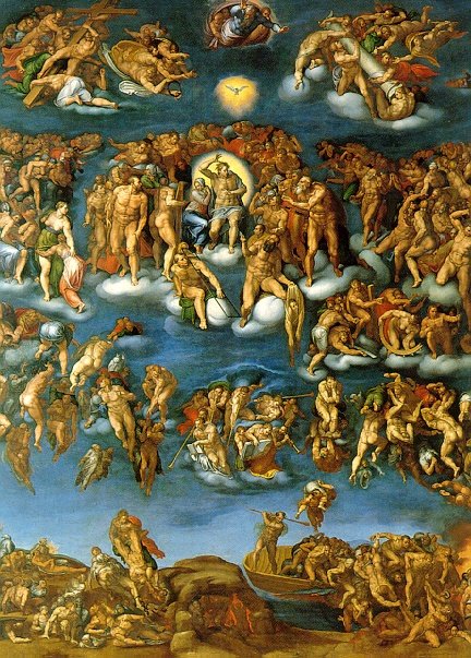 最后的审判 作者 米开朗基罗（Michelangelo Buonarroti）
