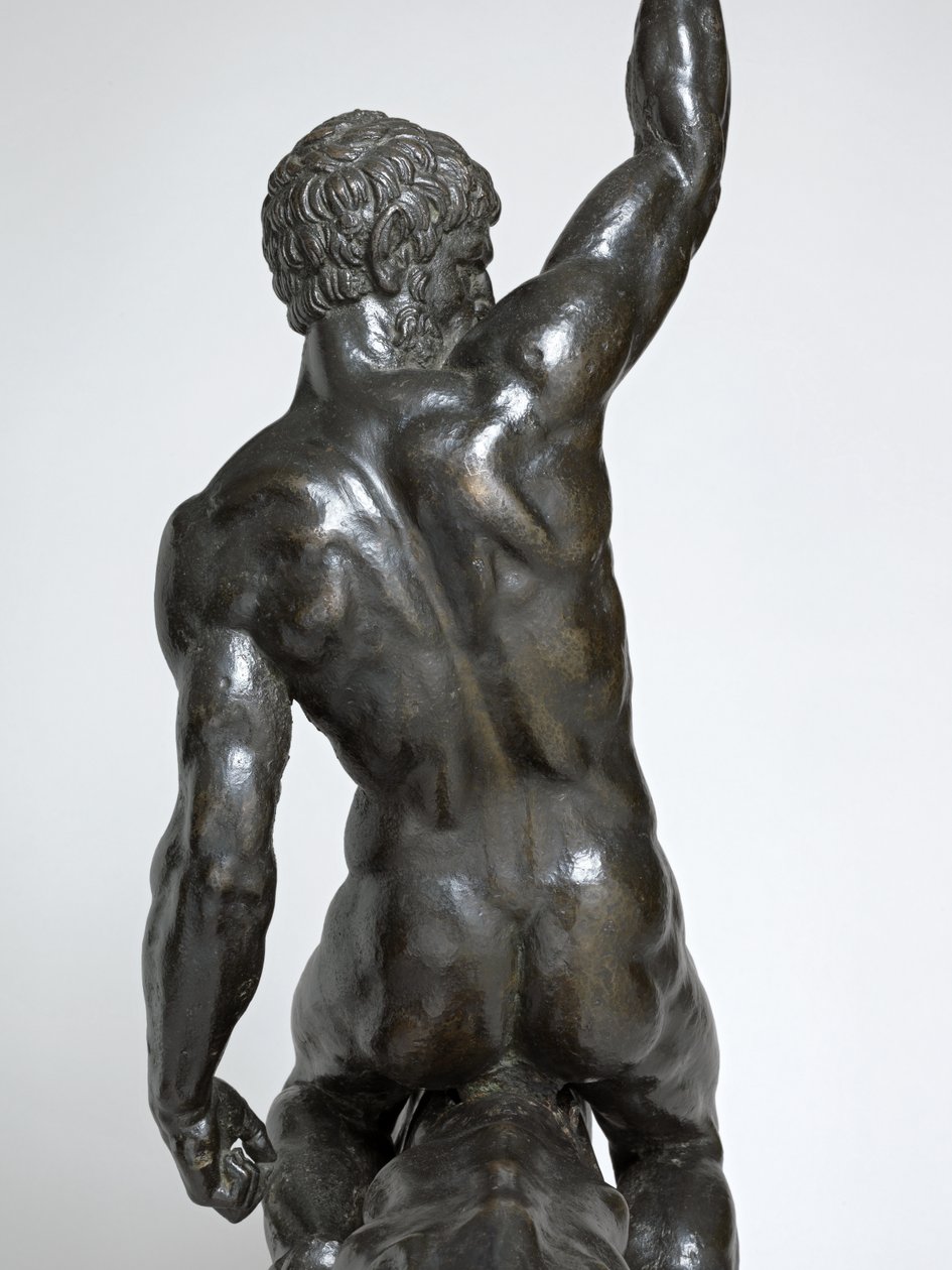 裸体吸食骑黑豹 作者 米开朗基罗（Michelangelo Buonarroti）