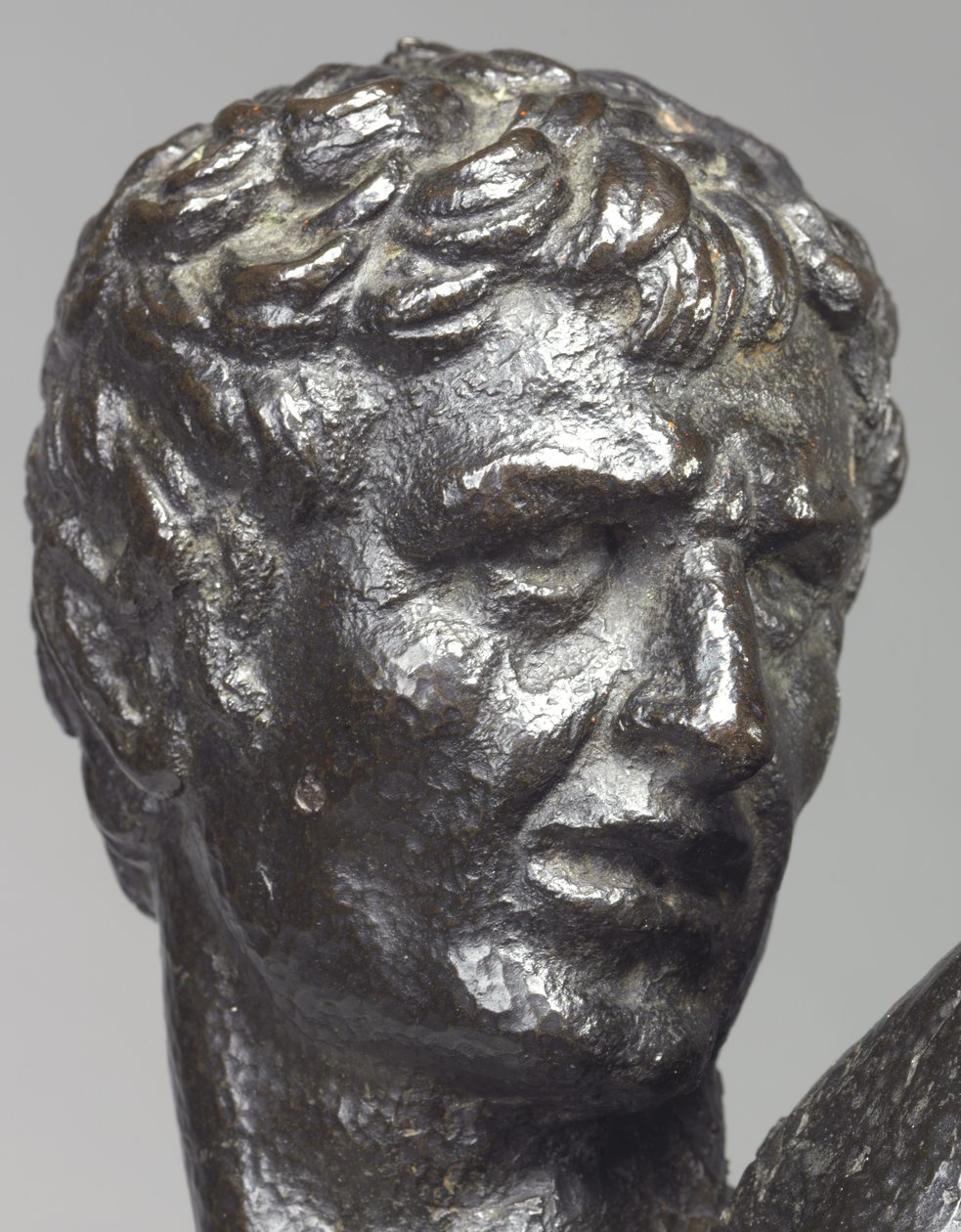 裸体吸食骑黑豹，c.1506-08（青铜） 作者 米开朗基罗（Michelangelo Buonarroti）