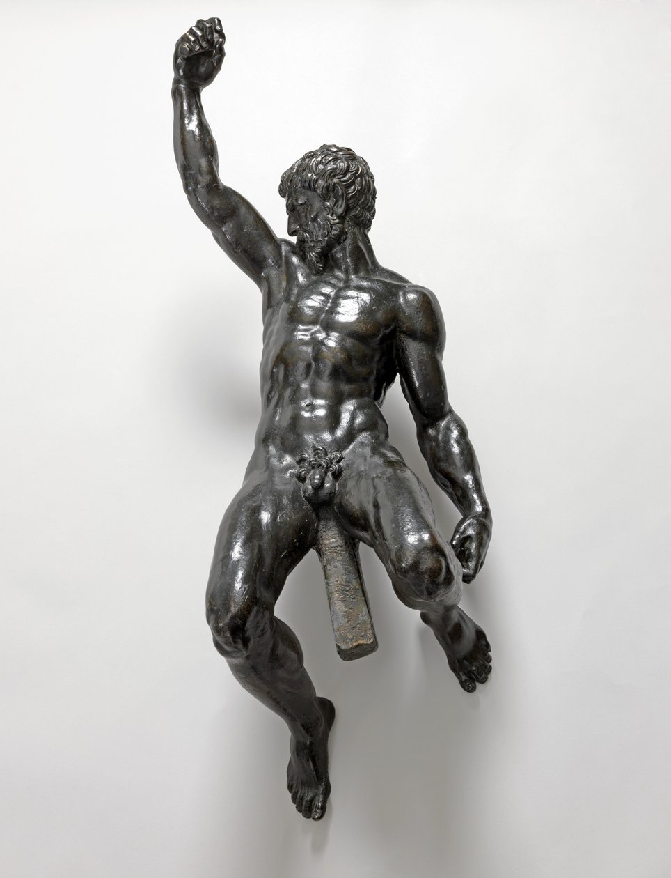 裸体吸食骑黑豹 作者 米开朗基罗（Michelangelo Buonarroti）