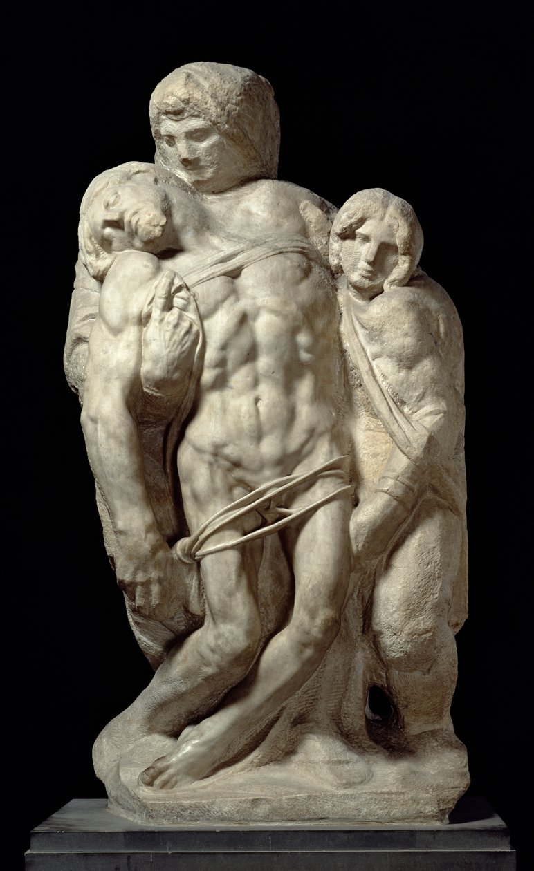 Palestrina Pieta（大理石） 作者 米开朗基罗（Michelangelo Buonarroti）