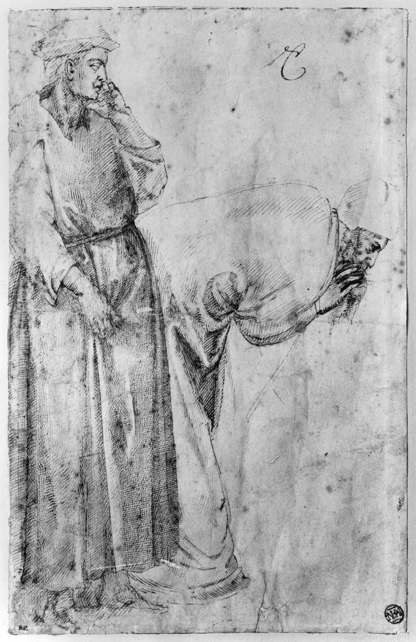 两个数字 作者 米开朗基罗（Michelangelo Buonarroti）