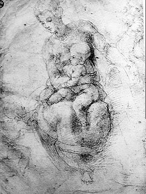 处女和儿童 作者 米开朗基罗（Michelangelo Buonarroti）