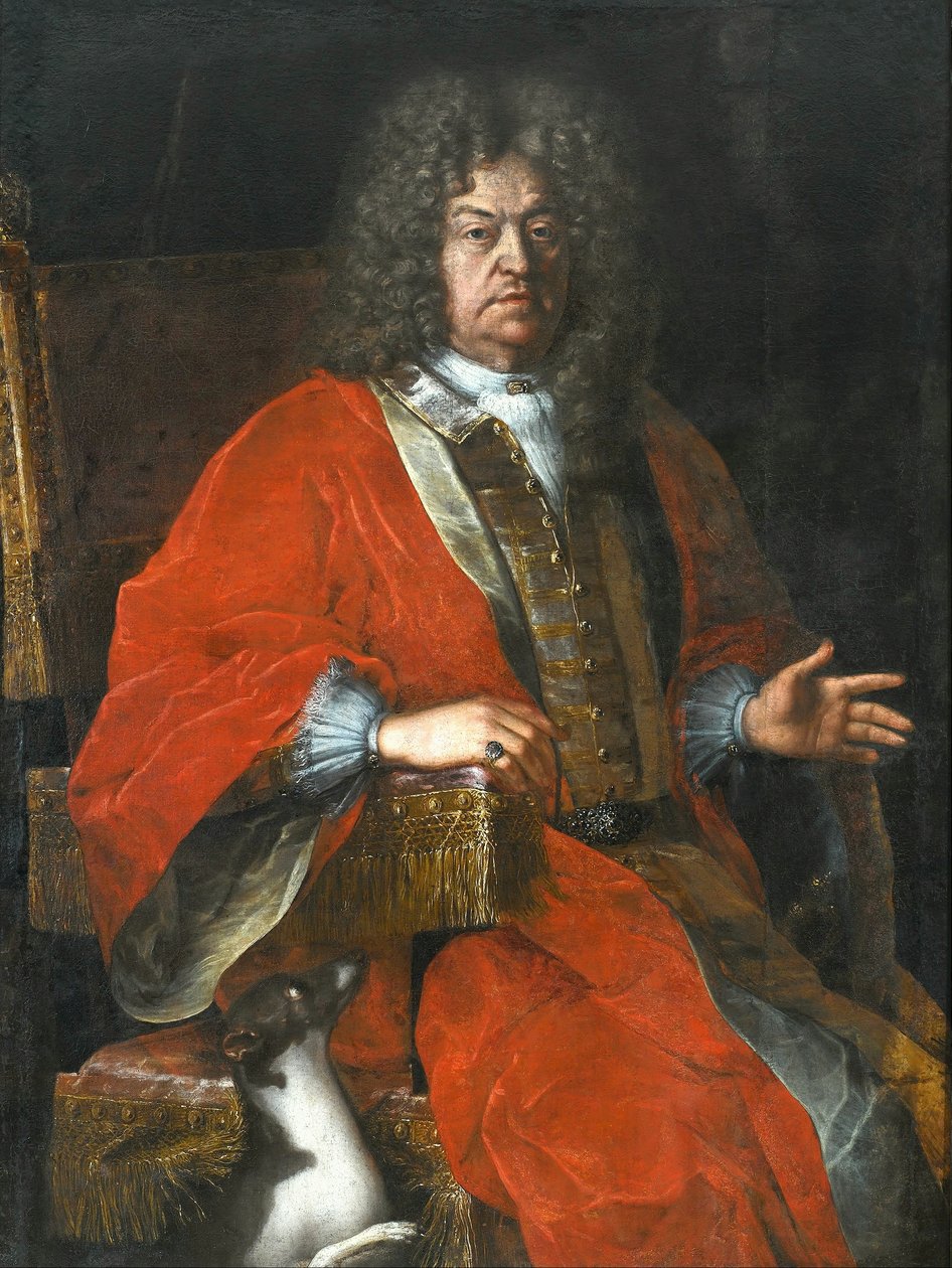 Jan Dobrogost Krasiski的肖像 作者 米开朗基罗·帕洛尼（Michelangelo Palloni）