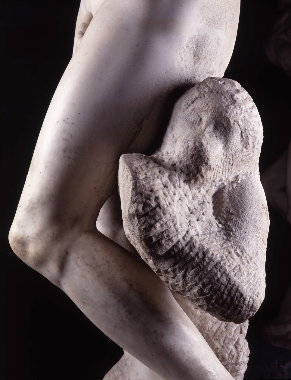 俘虏，被称为垂死的奴隶 作者 米开朗基罗（Michelangelo Buonarroti）