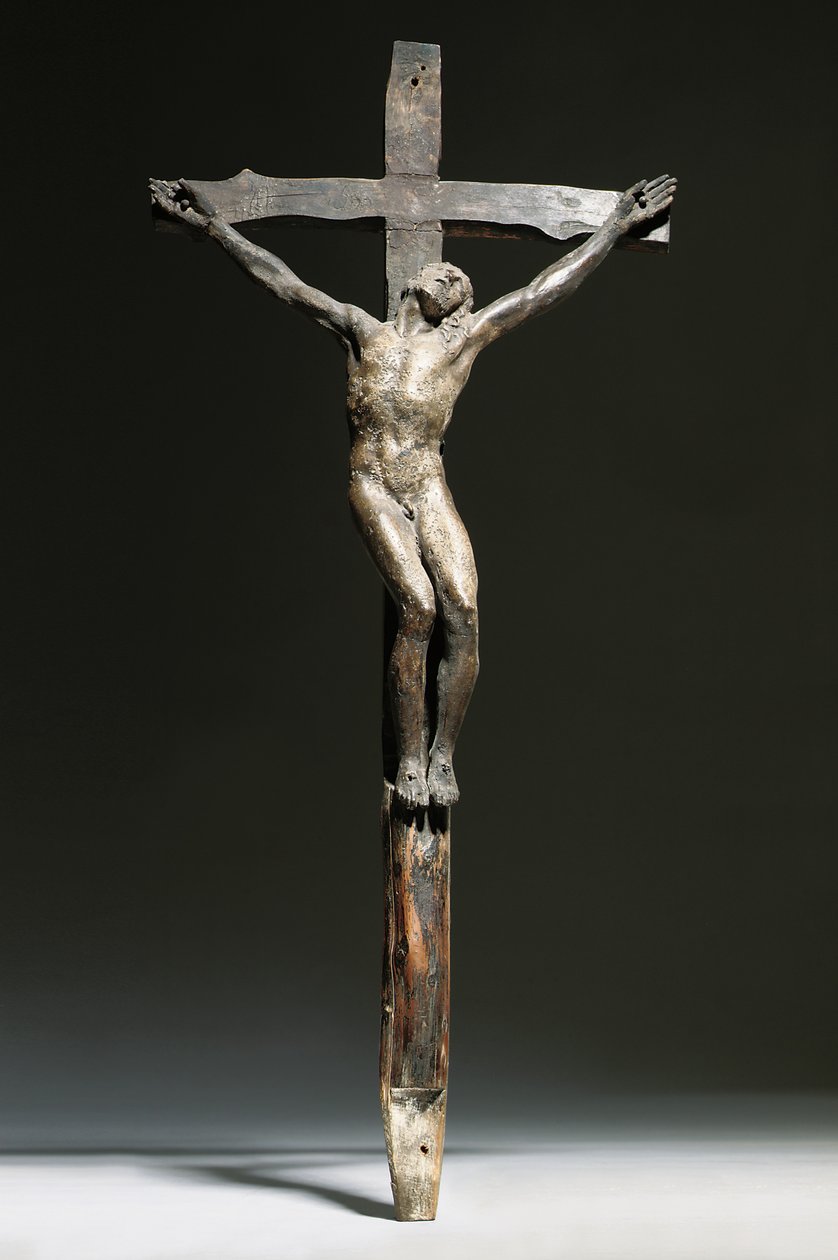 基督，好贼和坏贼被钉十字架 作者 米开朗基罗（Michelangelo Buonarroti）