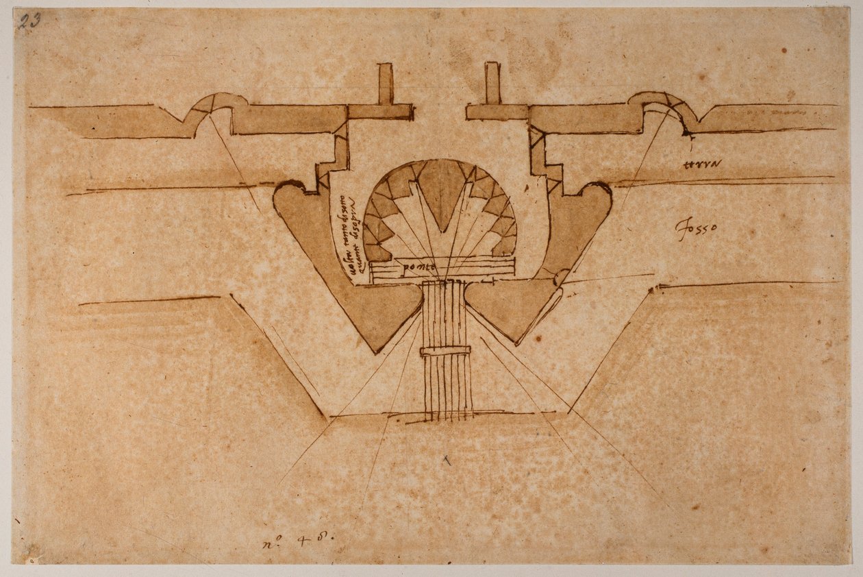 门户堡垒设计 作者 米开朗基罗（Michelangelo Buonarroti）