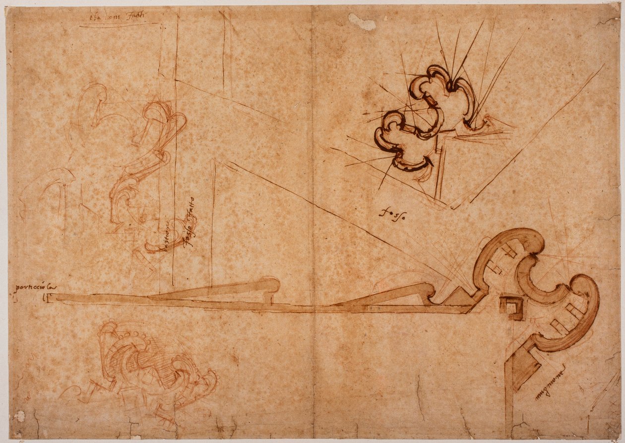 普拉托门防御工事 作者 米开朗基罗（Michelangelo Buonarroti）