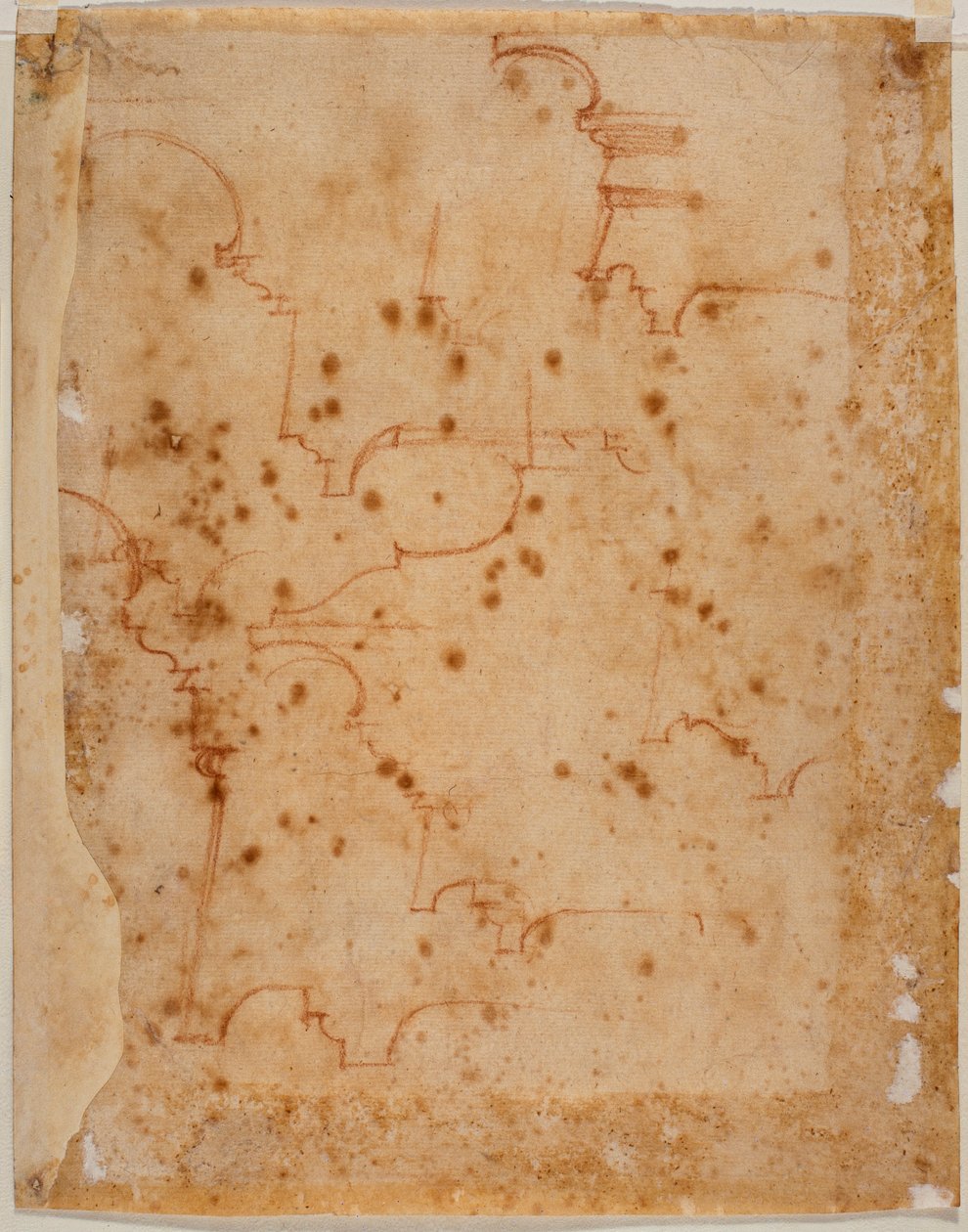 劳伦特庭院框架 作者 米开朗基罗（Michelangelo Buonarroti）