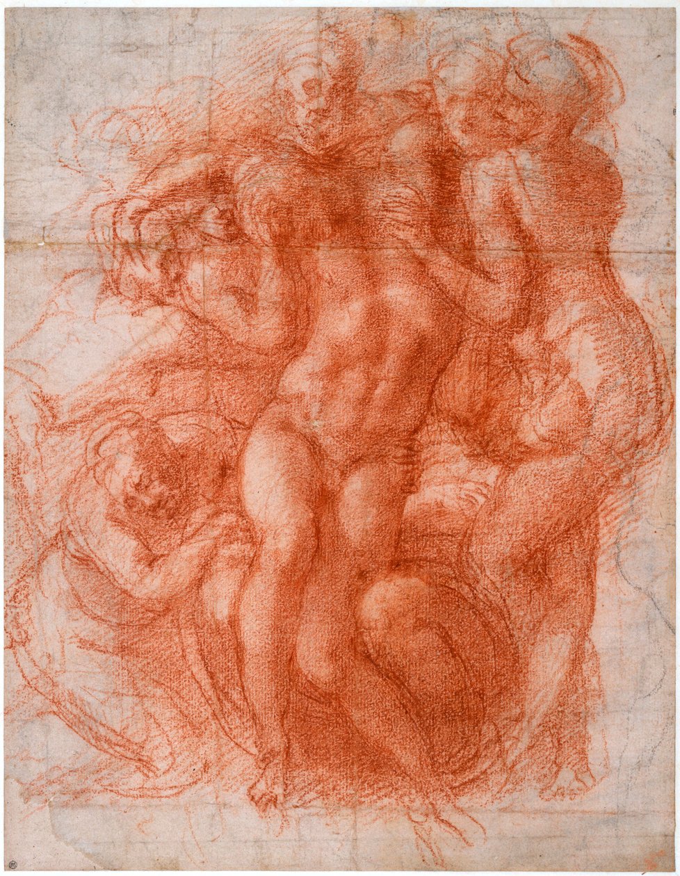 哀叹，约1530年 作者 米开朗基罗（Michelangelo Buonarroti）