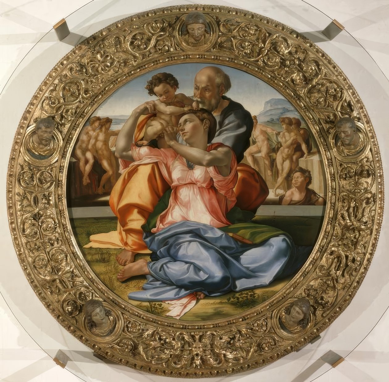 麦当娜·多妮（Madonna Doni） 作者 米开朗基罗（Michelangelo Buonarroti）