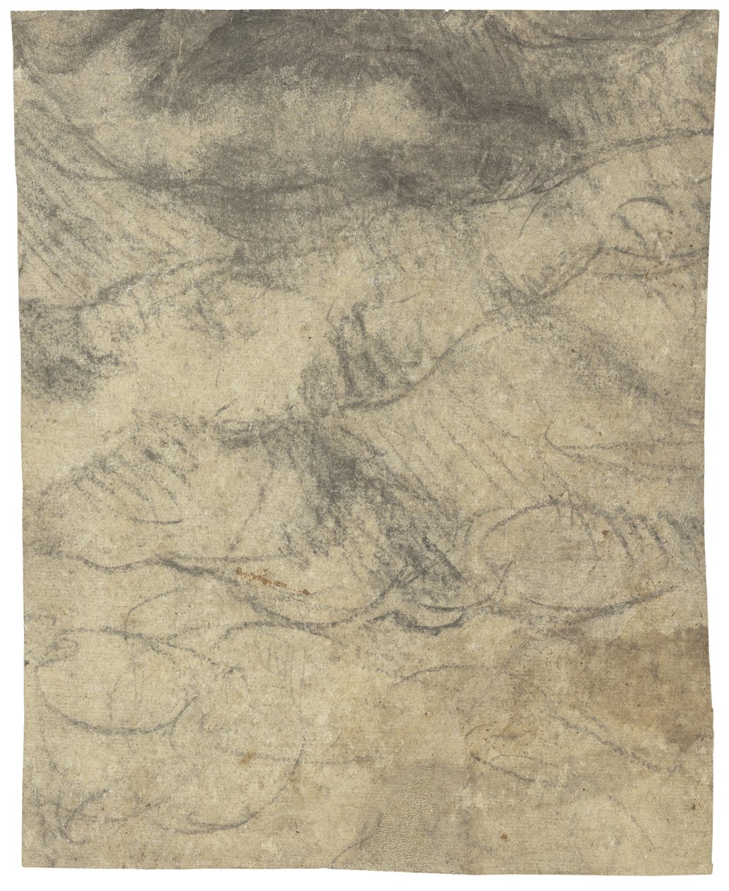 男性裸体 作者 米开朗基罗（Michelangelo Buonarroti）