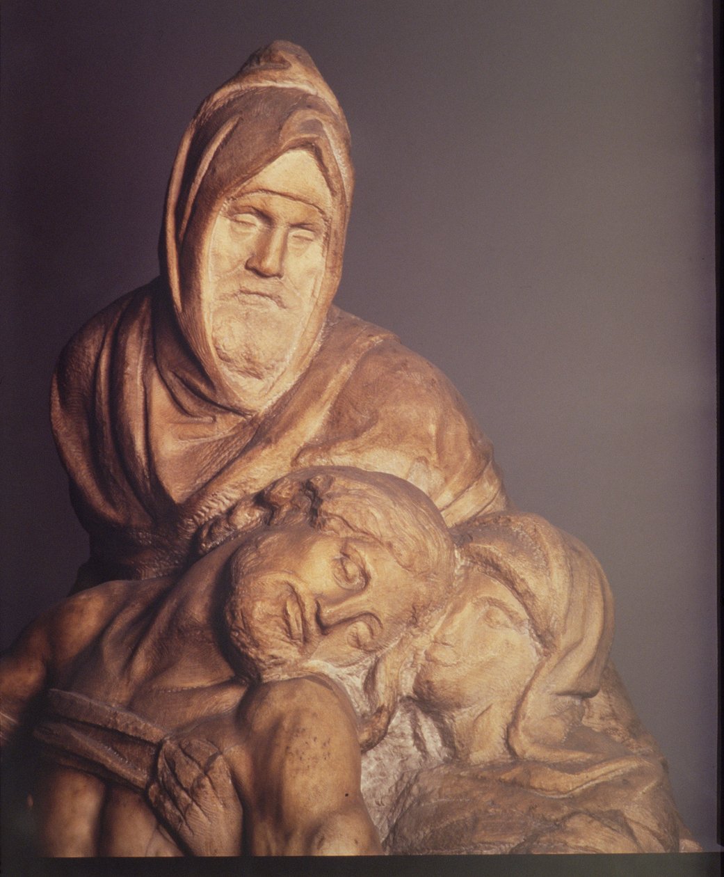Pieta，1553大理石细节120999 作者 米开朗基罗（Michelangelo Buonarroti）