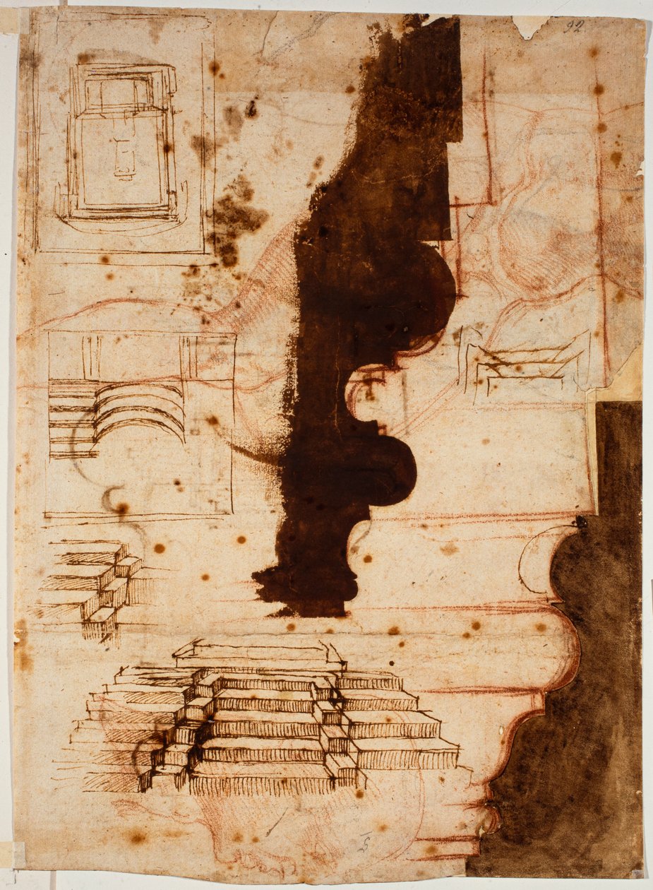楼梯计划 作者 米开朗基罗（Michelangelo Buonarroti）